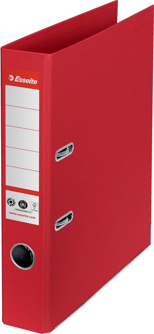 Esselte No.1 ordner CO² Gecompenseerd A4, 5 cm, rood 10 stuks, OfficeTown