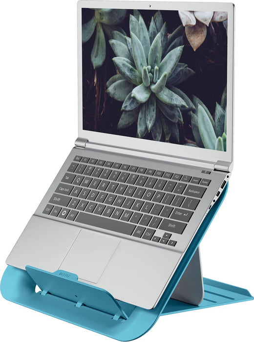 Leitz Ergo Cosy laptopstandaard, blauw 6 stuks, OfficeTown