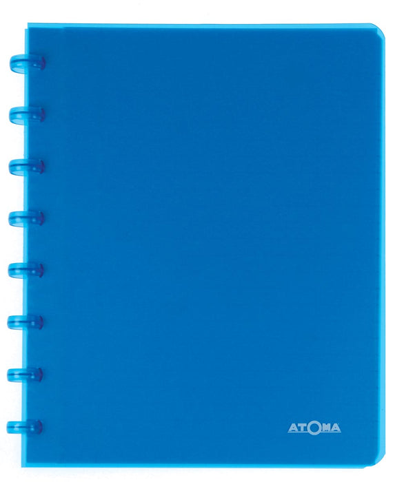 Atoma Trendy schrift, ft A5, 144 bladzijden, PP, gelijnd, geassorteerde kleuren 10 stuks