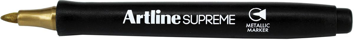 Marker Artline 790 Supreme metal goud met ronde punt