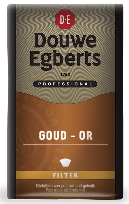 Douwe Egberts koffie, Goud/dessert, 500 g pak