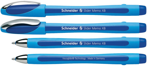 Schneider Balpen Slider Memo XB blauw 10 stuks, OfficeTown