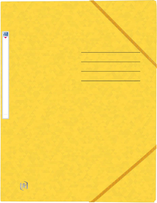 Oxford Top File+ elastomap, geel voor ft A4