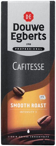 Douwe Egberts Cafitesse Smooth Roast vloeibaar koffie concentraat 1,25 l 2 stuks