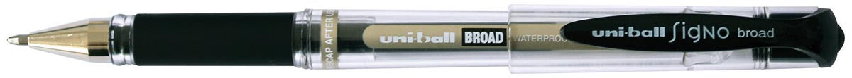 Uniball roller Signo Breed, 0,65 mm, zwart 12 stuks