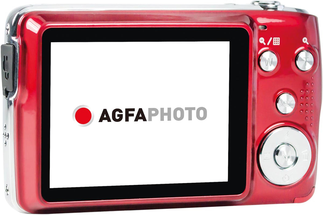 AgfaPhoto digitale camera DC8200, rood met Full HD video