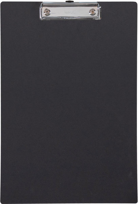 Klemplaat van Maulbalance voor A4 karton, zwart staand