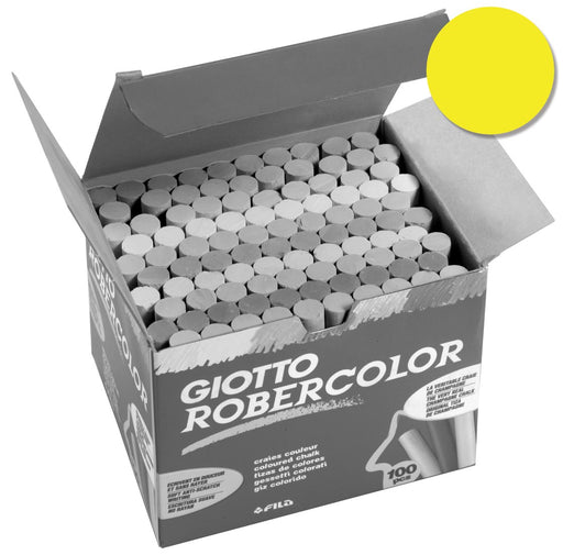 Giotto krijt Robercolor geel 16 stuks, OfficeTown