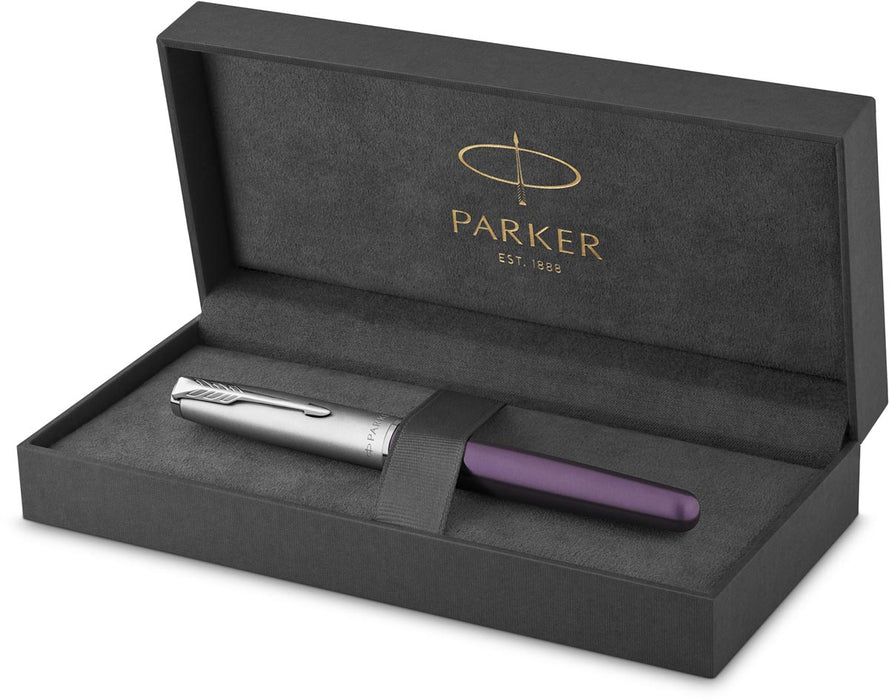 Parker vulpen Sonnet, medium, in giftbox, violet 20 stuks, OfficeTown