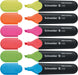 Schneider markeerstift Job 150, etui van 6 stuks in geassorteerde kleuren 30 stuks, OfficeTown