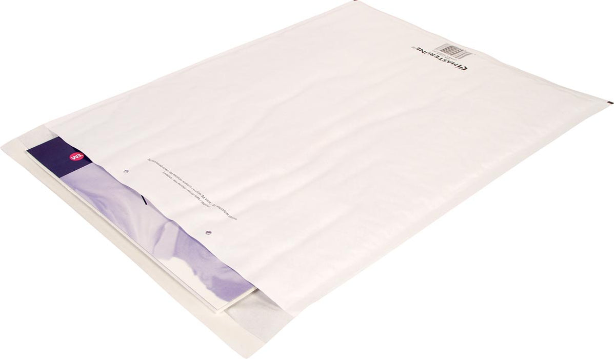 Cleverpack luchtkussenenveloppen, ft 350 x 470 mm, met stripsluiting, wit, pak van 10 stuks