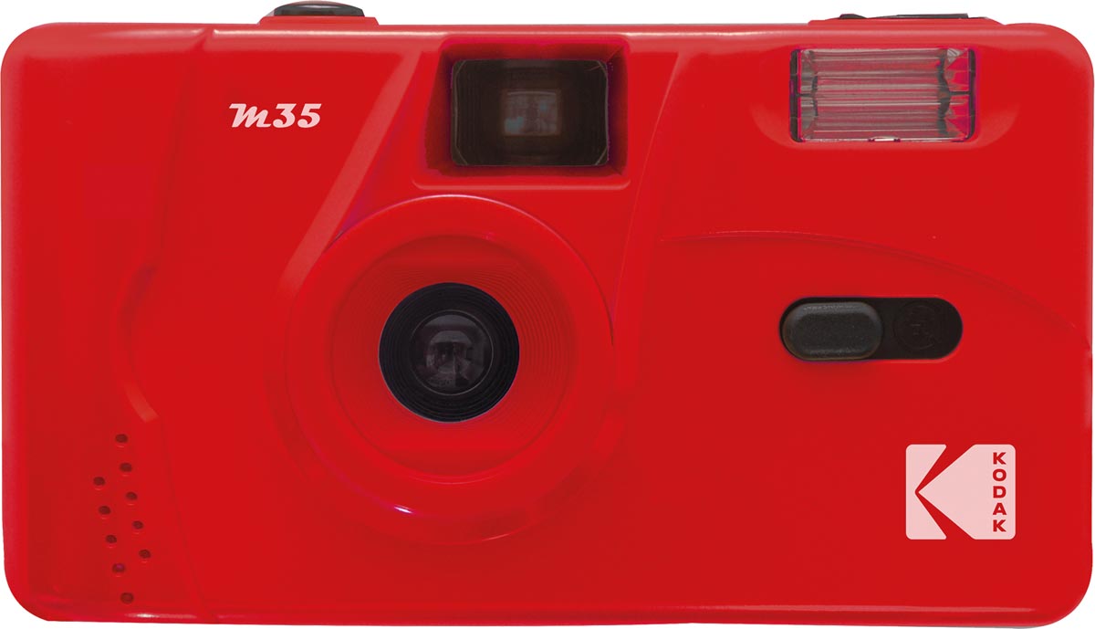 Kodak M35 Analoge Fotocamera, Rood