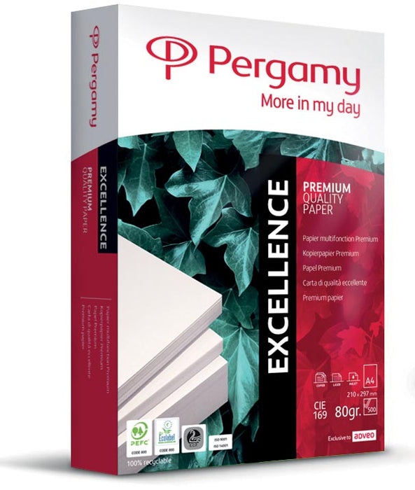 Pergamy Excellence printpapier A4, 80 g, pak van 500 vel met PEFC-certificaat