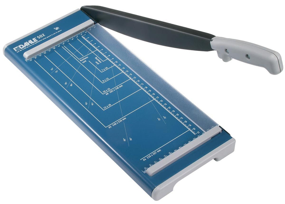 Dahle hefboom snijmachine 502 voor A4 - formaat, capaciteit: 8 vellen - OfficeTown