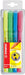 STABILO flash markeerstift, etui van 4 stuks in geassorteerde kleuren 5 stuks, OfficeTown