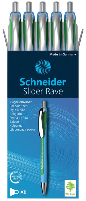 Schneider rollerbal Slider Rave XB, groen