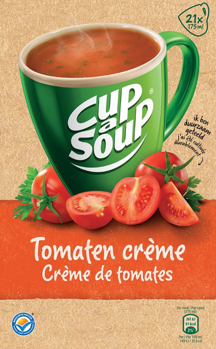 Cup-a-Soup tomatencrème, doos van 21 zakjes