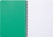 Clairefontaine FOREVER spiraalschrift, gerecycleerd, A5, 90g, 120 bladzijden, geruit 5 mm, groen 5 stuks, OfficeTown