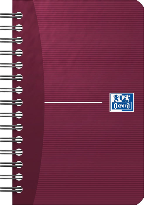 Oxford Office Essentials notitieboekje, 180 bladzijden, ft 9 x 14 cm, geruit 5 mm, geassorteerde kleuren 10 stuks, OfficeTown