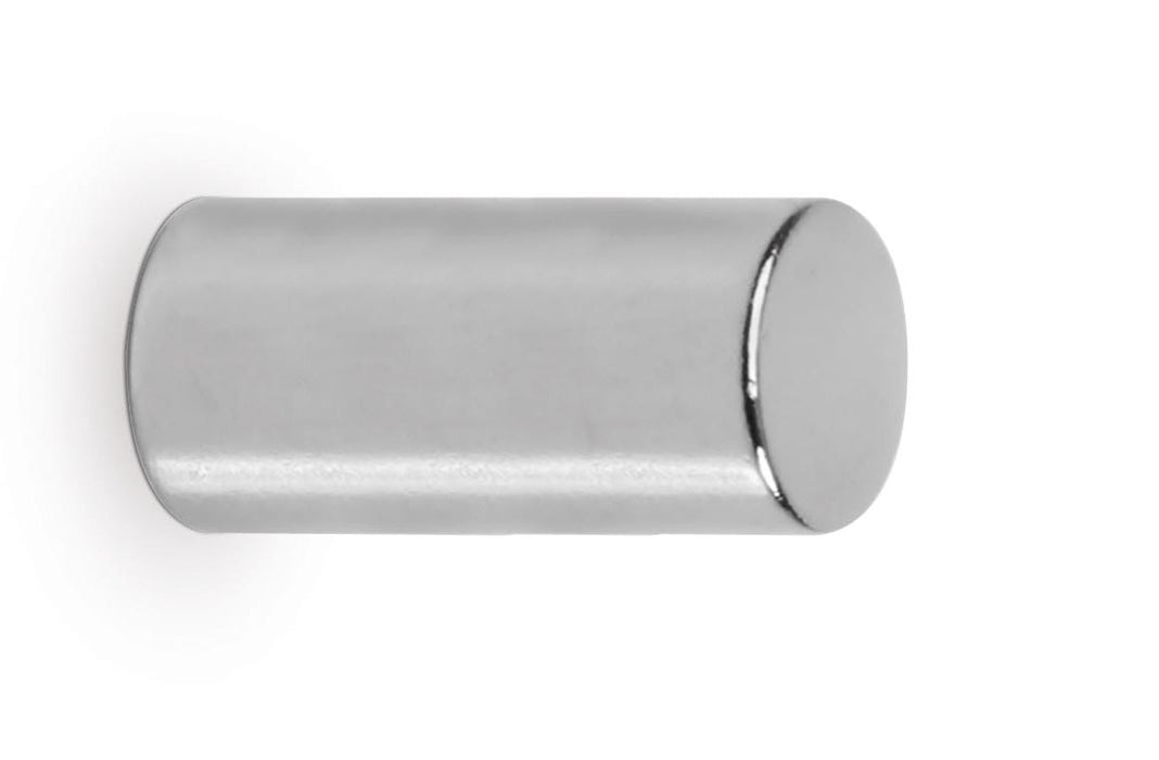 MAUL neodymium schijfmagneet Ø5x10mm 1,1kg blister 10 zilver, whitebord