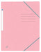 Oxford Top File+ elastomap, voor ft A4, pastelroze 10 stuks, OfficeTown