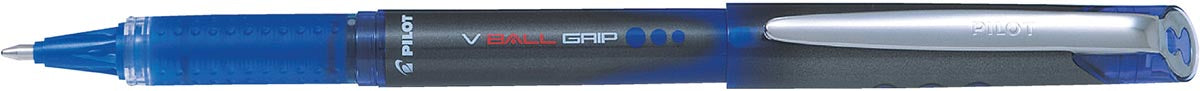 Rollerpen Pilot V-BALL Grip, brede punt 1,0 mm, blauw 12 stuks