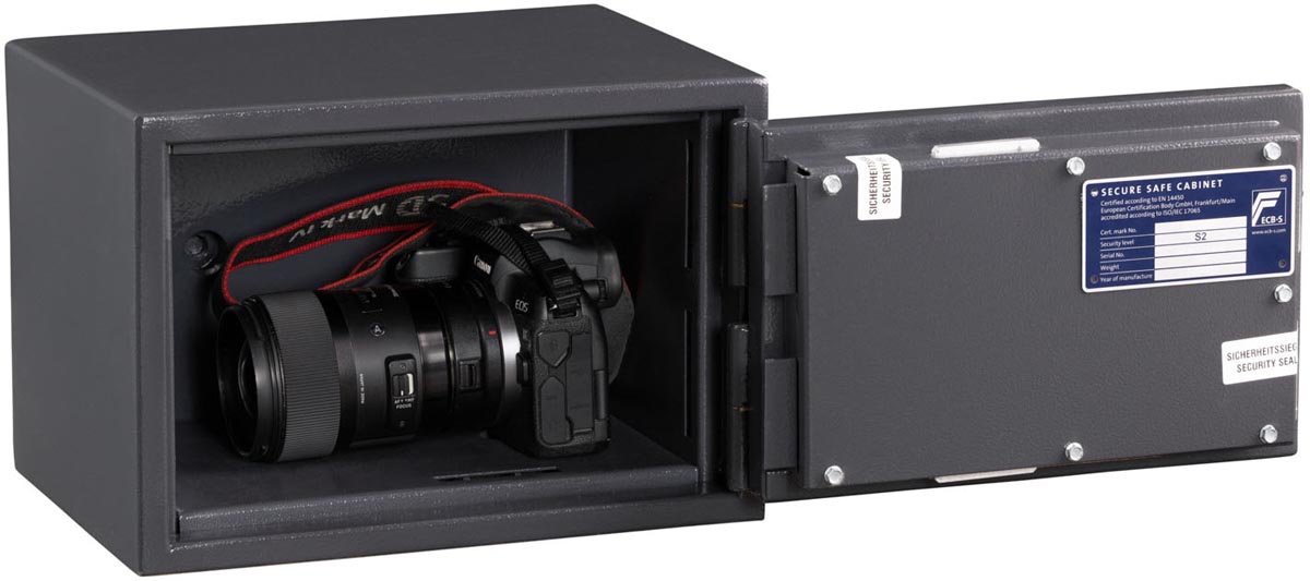 De Raat DRS Global 0 K kluis, met sleutelslot, 6 l - OfficeTown