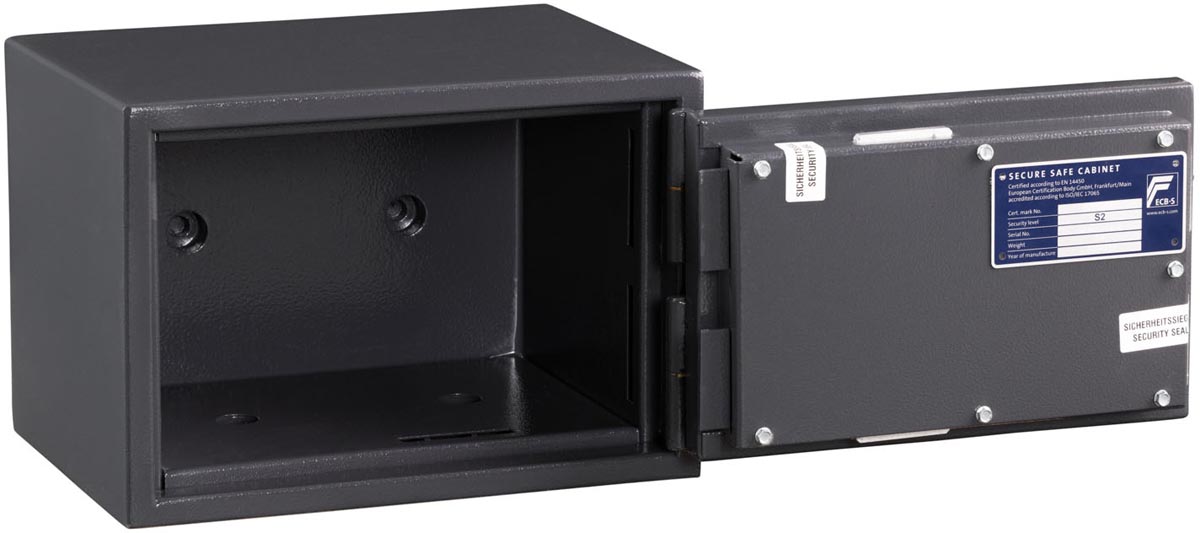 De Raat DRS Global 0 K kluis, met sleutelslot, 6 l - OfficeTown