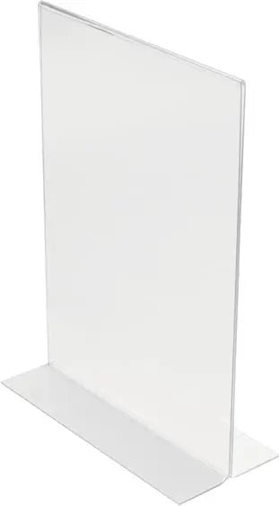 Deflecto folderhouder T - voet portrait, ft A5 - OfficeTown