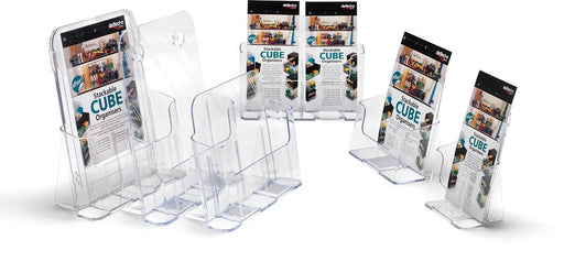 Deflecto folderstandaard liggend 1/3 A4, 11,5 x 10 x 8,5 cm - OfficeTown