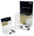 Deflecto ideeënbus met folderhouder, ft 20,5 x 13,5 x 16,5 cm - OfficeTown