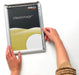 Deflecto wissellijst, afmetingen 240 x 327 x 12 (A4) - OfficeTown