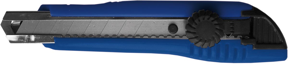 Desq snijder, 18 mm, zwart/blauw met veiligheidswieltje - OfficeTown