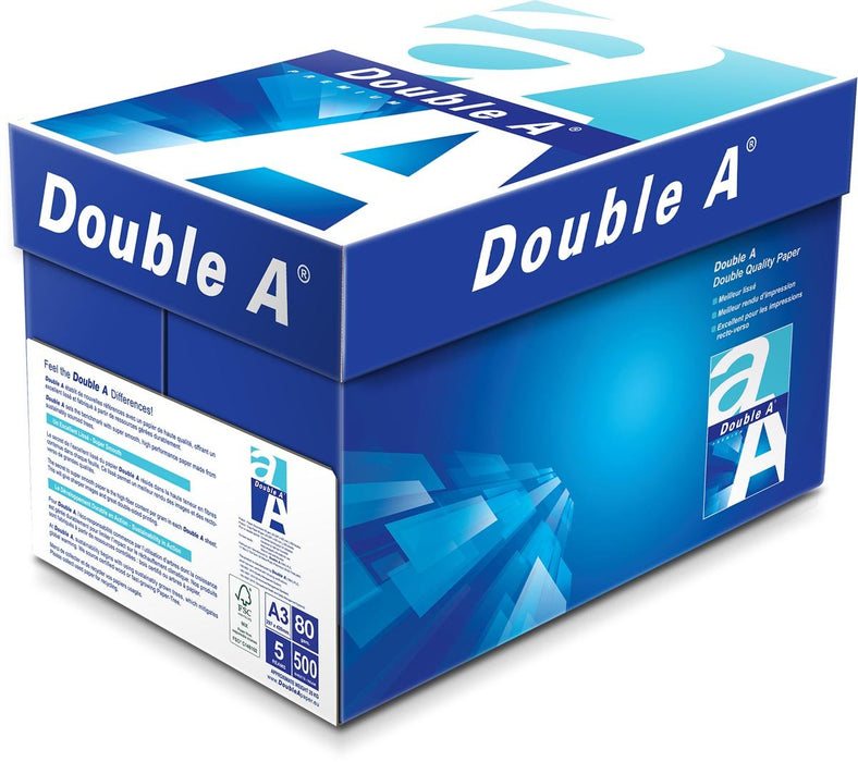 Double A Premium printpapier ft A3, 80 g, pak van 500 vel - OfficeTown