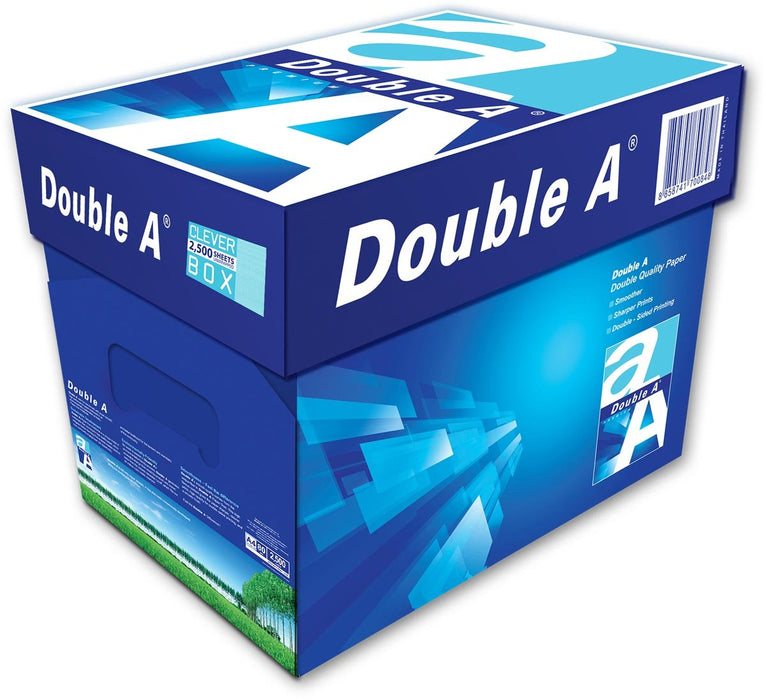 Double A Premium printpapier ft A4, 80 g, doos van 2500 vel - OfficeTown