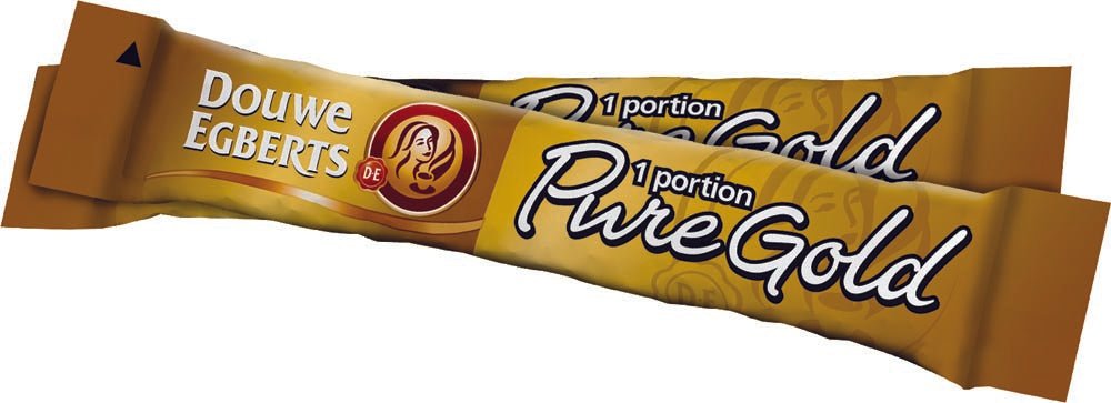 Douwe Egberts oploskoffie Instant Pure Gold 200 Sticks - OfficeTown
