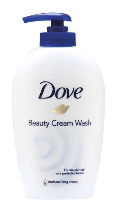 Dove Handzeep met 1/4 hydraterende crème, 250 ml pompflacon - OfficeTown