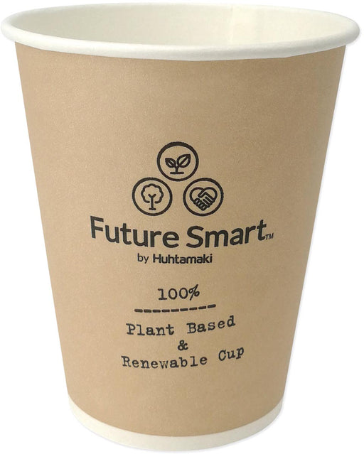 Drinkbeker Future Smart, van biokarton, 150 ml, verpakking van 100 stuks - OfficeTown