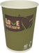 Drinkbeker van karton Love Nature, 200 ml, verpakking van 50 stuks - OfficeTown
