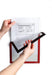 Duurzaam Duraframe magnetisch kader, A4 - formaat, rood, set van 5 stuks - OfficeTown