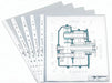 Duurzame geperforeerde showmap, ft A4, 11 - gaats perforatie, 60 micron - OfficeTown
