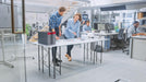 Duurzame opbergkast Idealbox Pro, 7 lades, rood - OfficeTown