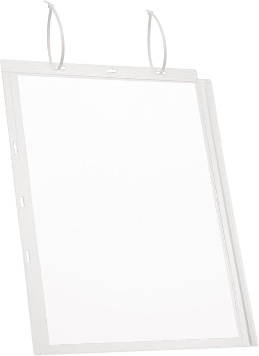 Duurzame waterbestendige hoes, met kabelbinders, ft A3, verpakking van 5 stuks - OfficeTown