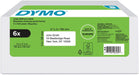 Dymo etiketten LabelWriter ft 25 x 54 mm, wit, doos van 6 x 500 etiketten - OfficeTown
