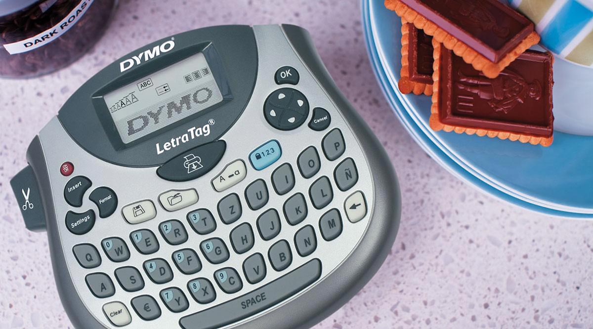 Dymo labelingsysteem LetraTag LT - 100T, inclusief 1 LT - tape, qwerty - OfficeTown