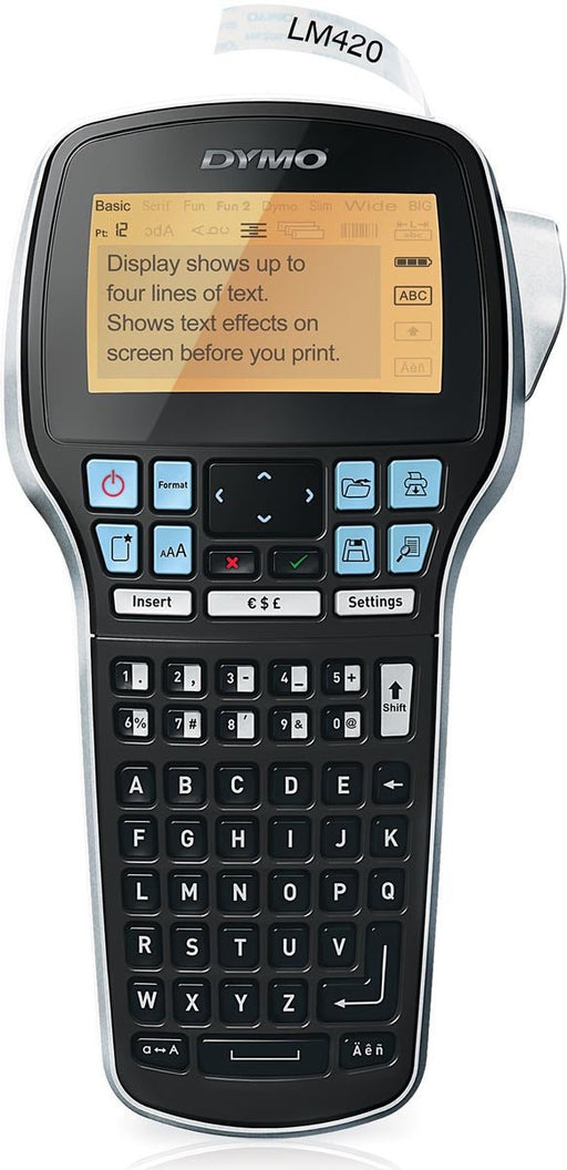 Dymo labelmaker LabelManager 420P met groot grafisch scherm - OfficeTown