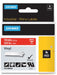 Dymo RHINO vinyltape 19 mm, wit op rood - OfficeTown