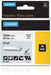 Dymo RHINO vinyltape 19 mm, zwart op wit - OfficeTown