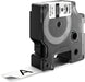 Dymo RHINO vinyltape 19 mm, zwart op wit - OfficeTown