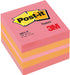 Post-it Notes mini kubus, 400 vel, ft 51 x 51 mm, roze 45 stuks, OfficeTown